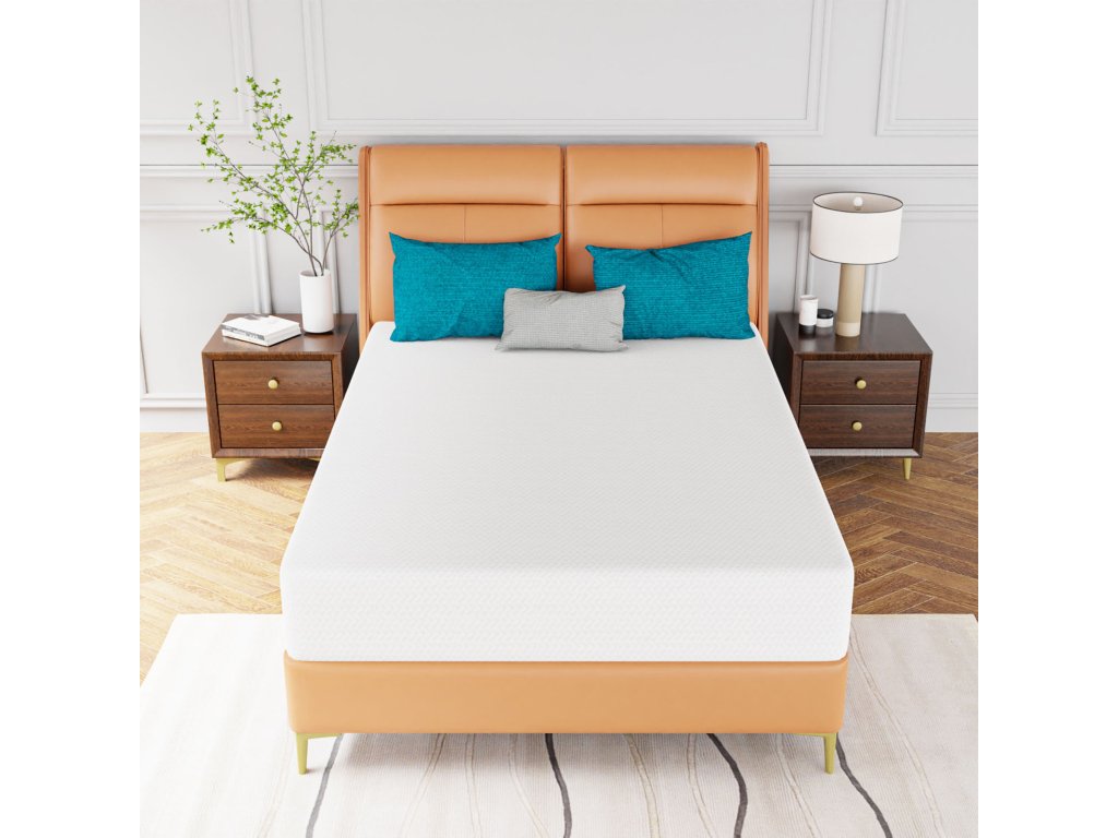 10" Full Green Tea Gel Memory Foam (Roll-In-A-Box) - image 6