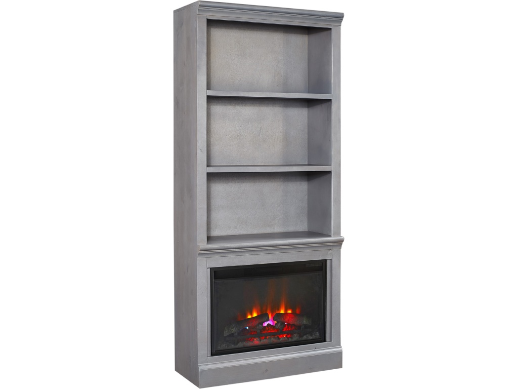 74" Fireplace Display Case - main image