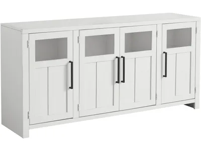 68" Console W/ 4 Doors