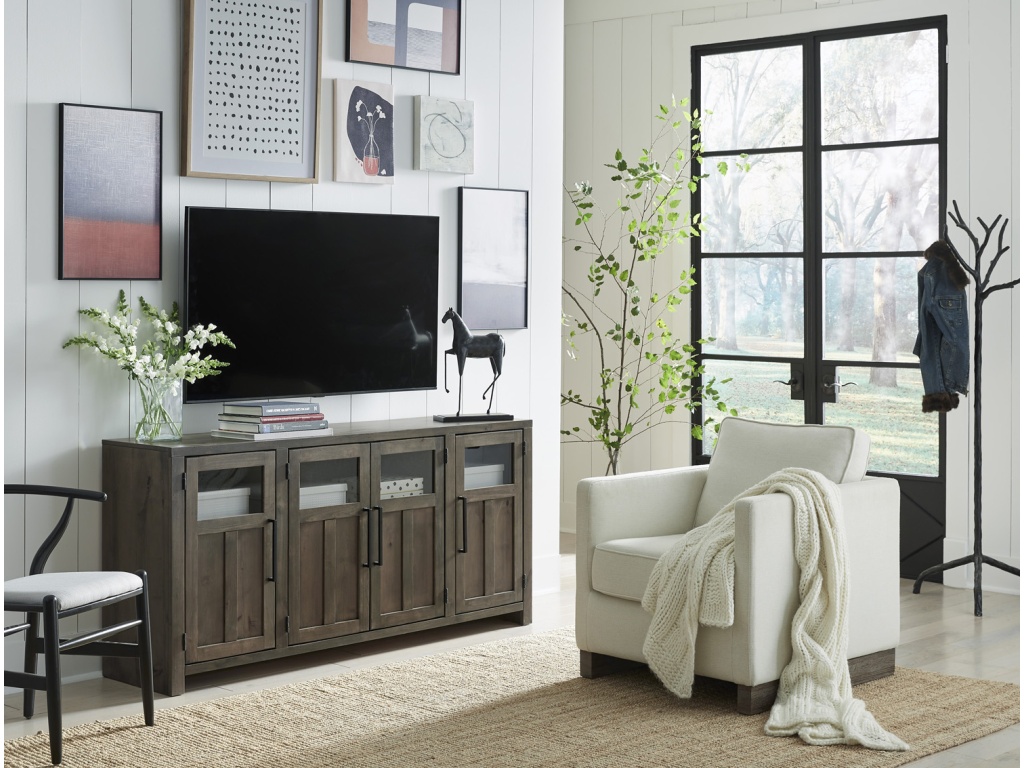 68" Console W/ 4 Doors - image 4