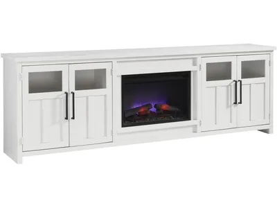 98" Fireplace W/ 4 Doors