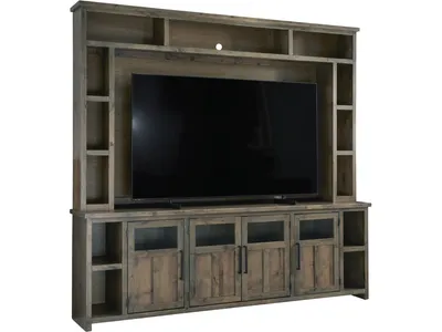 98" Console & Hutch