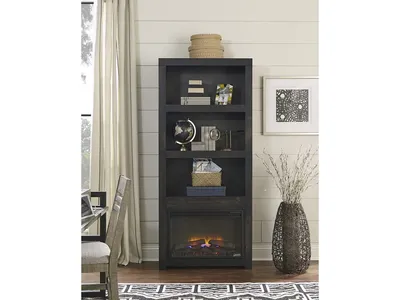 74" Fireplace Display Case