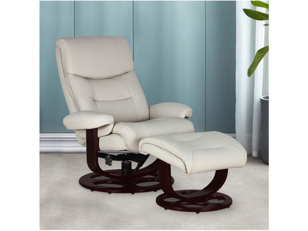Dawson Pedestal Reclining Chair & Ottoman - image 5