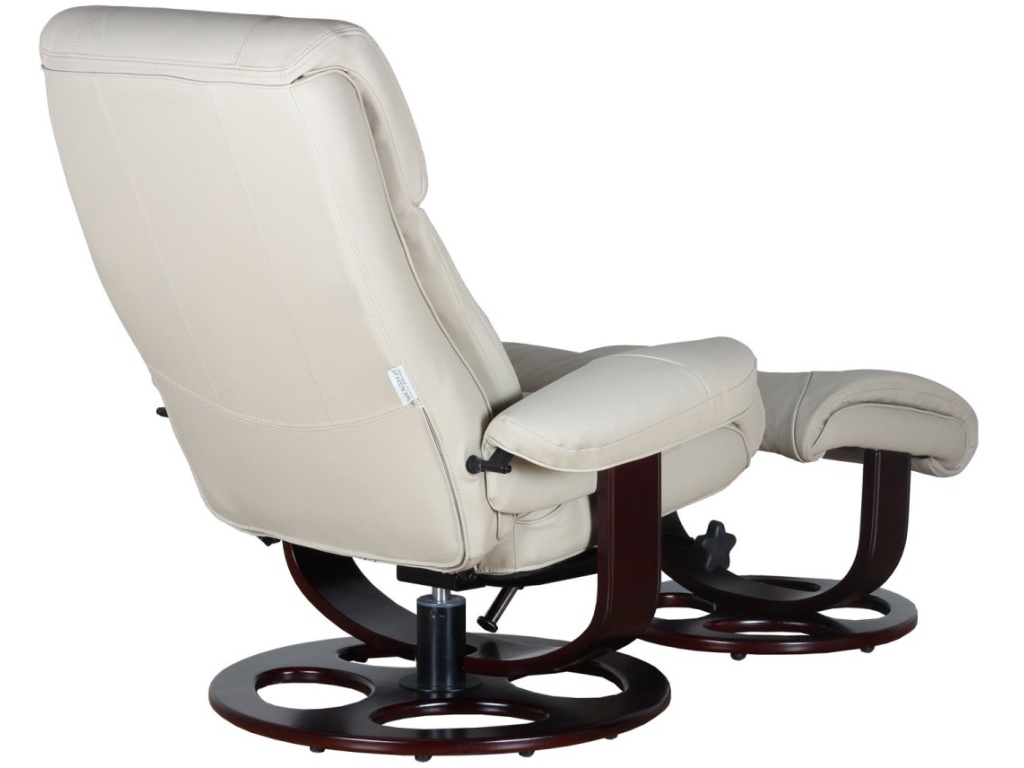 Dawson Pedestal Reclining Chair & Ottoman - image 4