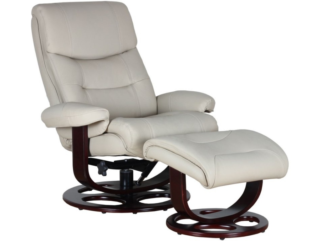 Dawson Pedestal Reclining Chair & Ottoman - main image
