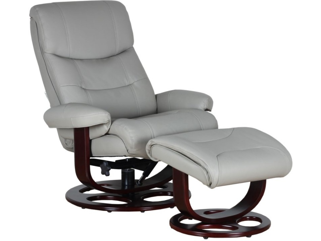 Dawson Pedestal Reclining Chair & Ottoman - main image