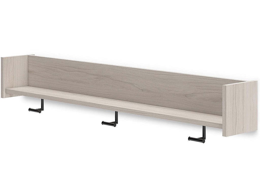 Socalle Wall Mounted Coat Rack with Shelf - image 3