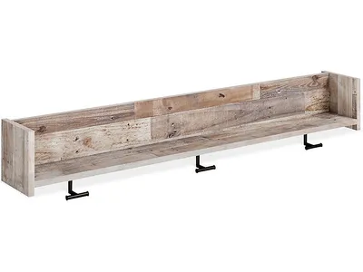 Neilsville Wall Mounted Coat Rack with Shelf