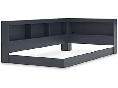 Simmenfort Twin Bookcase Storage with End Panel