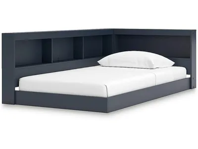 Simmenfort Twin Bookcase Storage Bed