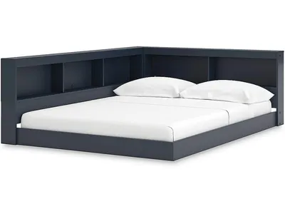 Simmenfort Full Bookcase Storage Bed