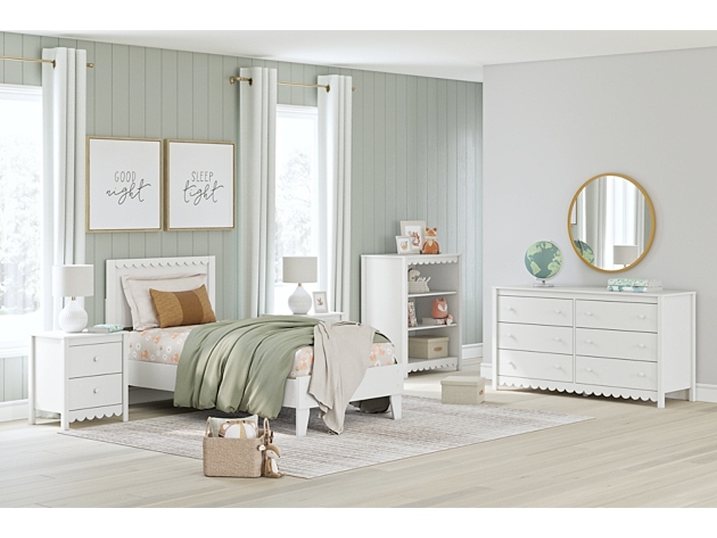 Hallityn Twin Panel Platform Bed - image 9