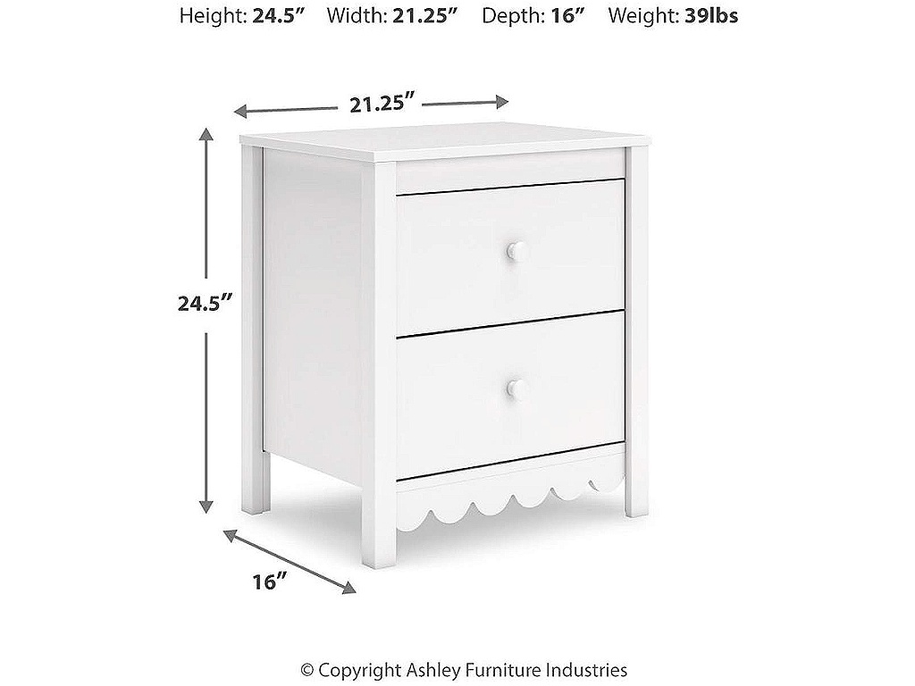 Hallityn Nightstand - image 3