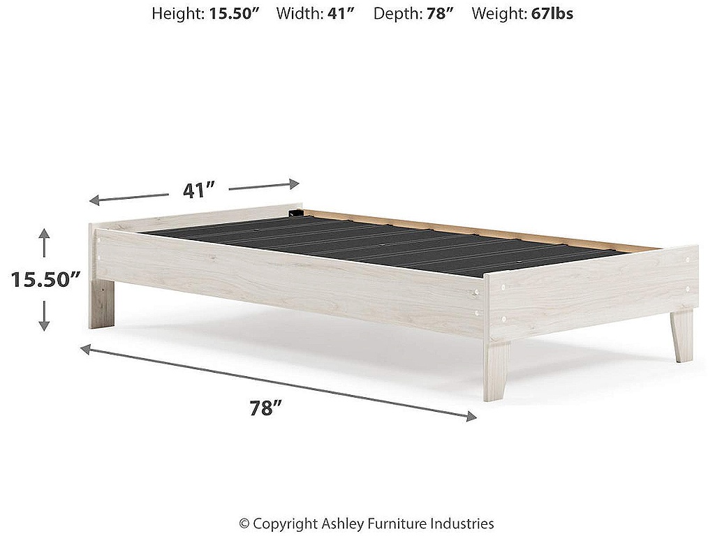 Socalle Twin Platform Bed - image 7