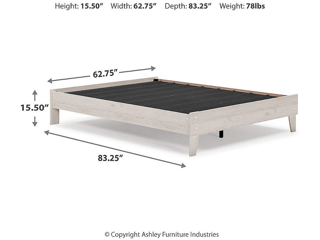 Socalle Queen Panel Platform Bed with Dresser and Nightstand - image 6