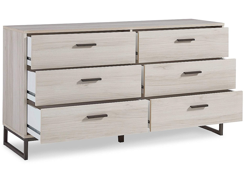 Socalle Queen Panel Platform Bed with Dresser and Nightstand - image 3