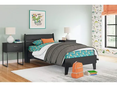 Socalle Twin Panel Platform Bed