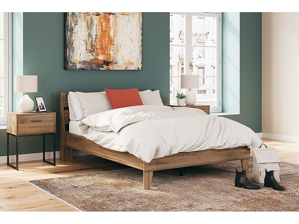 Deanlow Full Platform Panel Bed - image 1