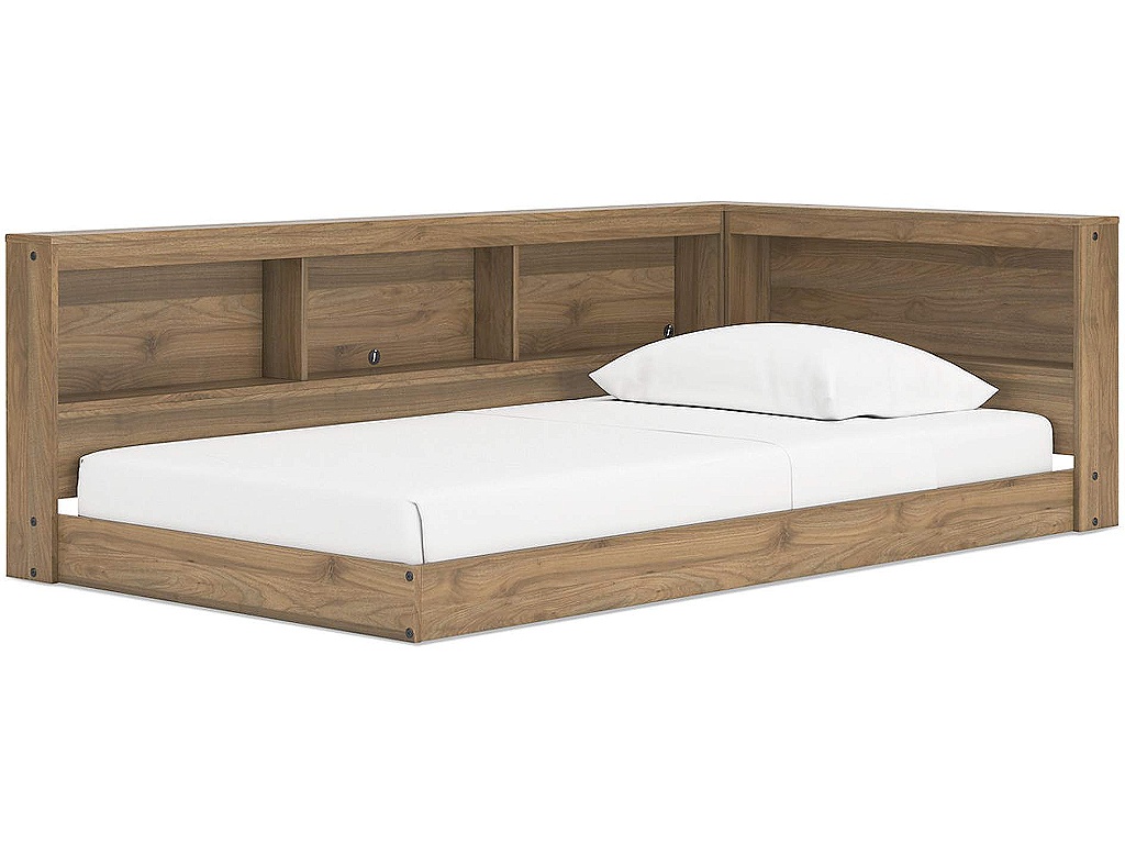 Deanlow Twin Bookcase Storage Bed - main image