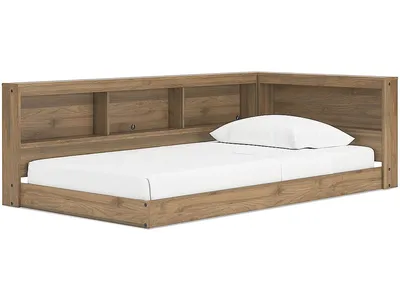 Deanlow Twin Bookcase Storage Bed