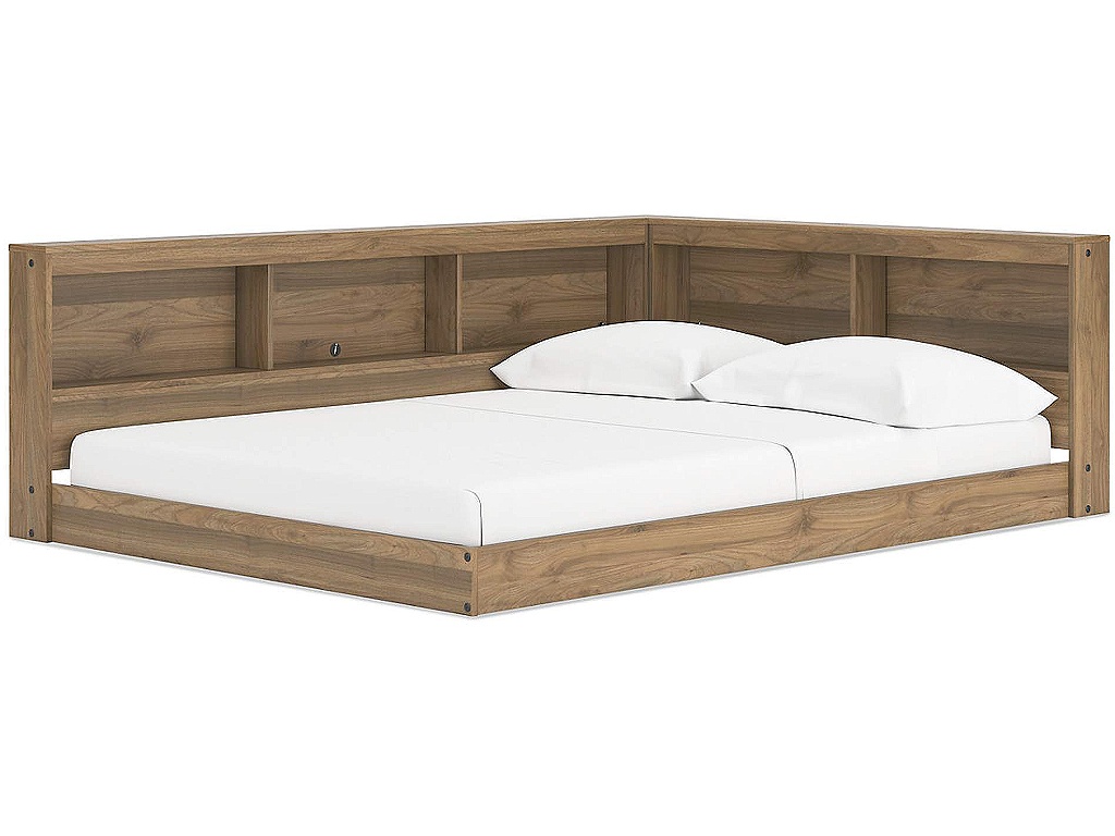 Deanlow Full Bookcase Storage Bed - main image