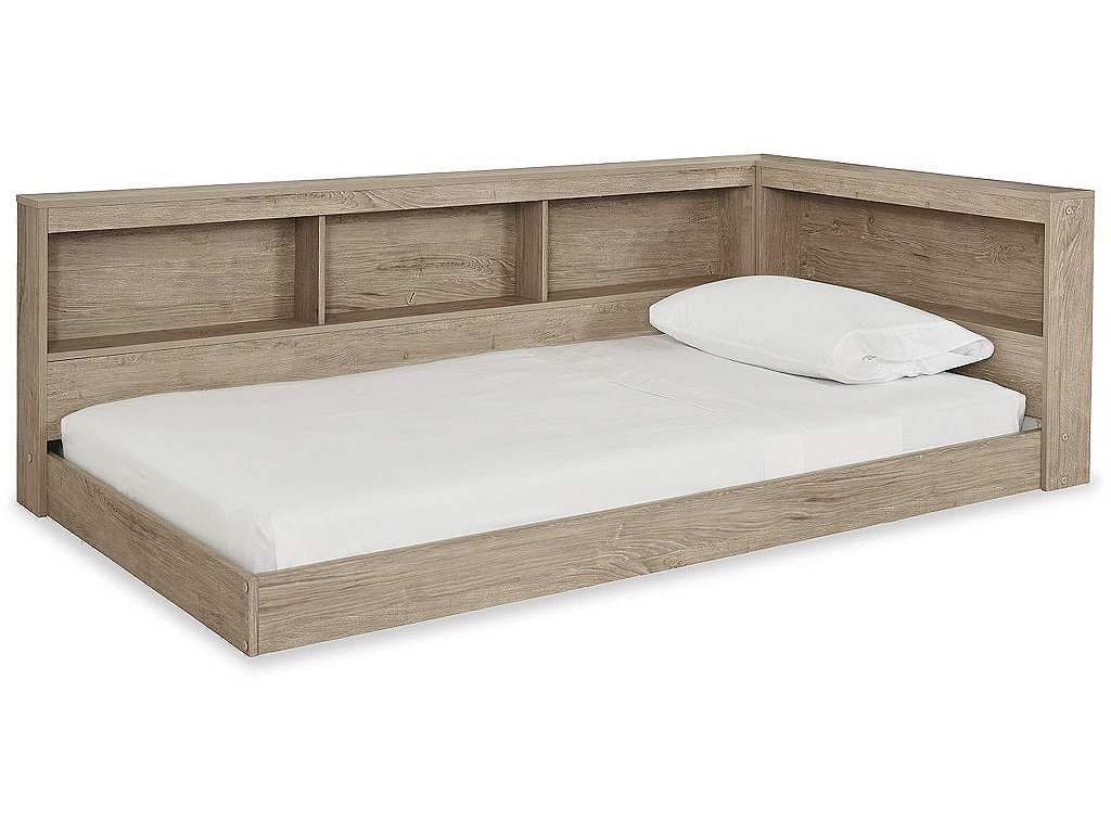 Oliah Twin Bookcase Storage Bed - main image