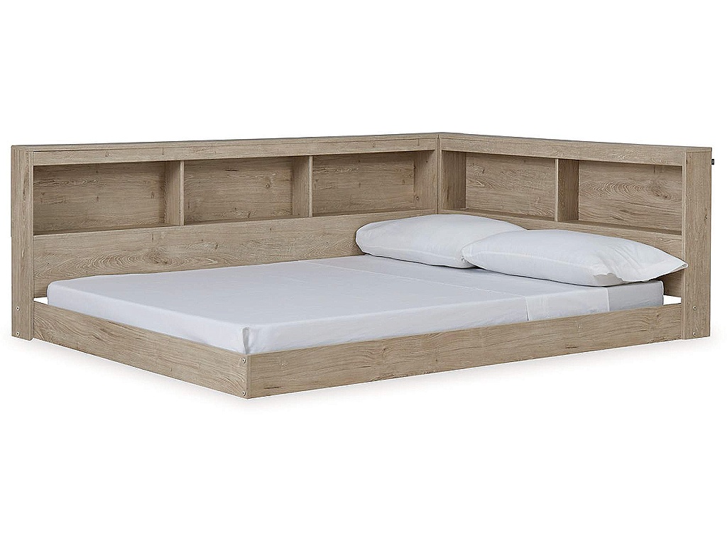 Oliah Full Bookcase Storage Bed - main image