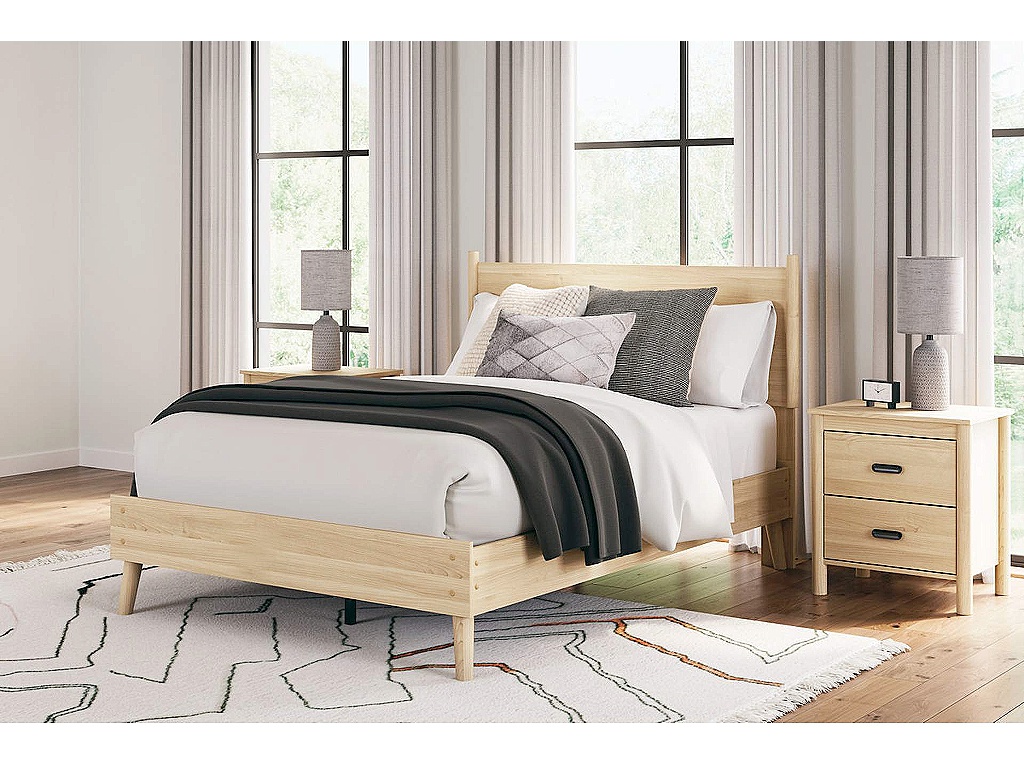 Cabinella Full Platform Panel Bed - image 1