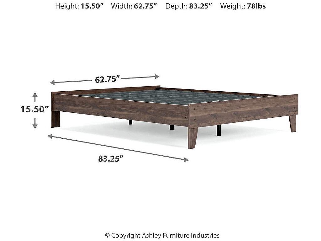 Calverson Queen Platform Bed - image 7