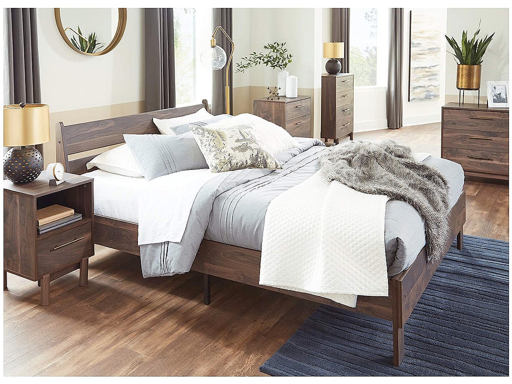 Calverson Queen Panel Platform Bed - image 5