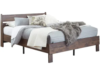 Calverson Queen Panel Platform Bed with Dresser and Nightstand