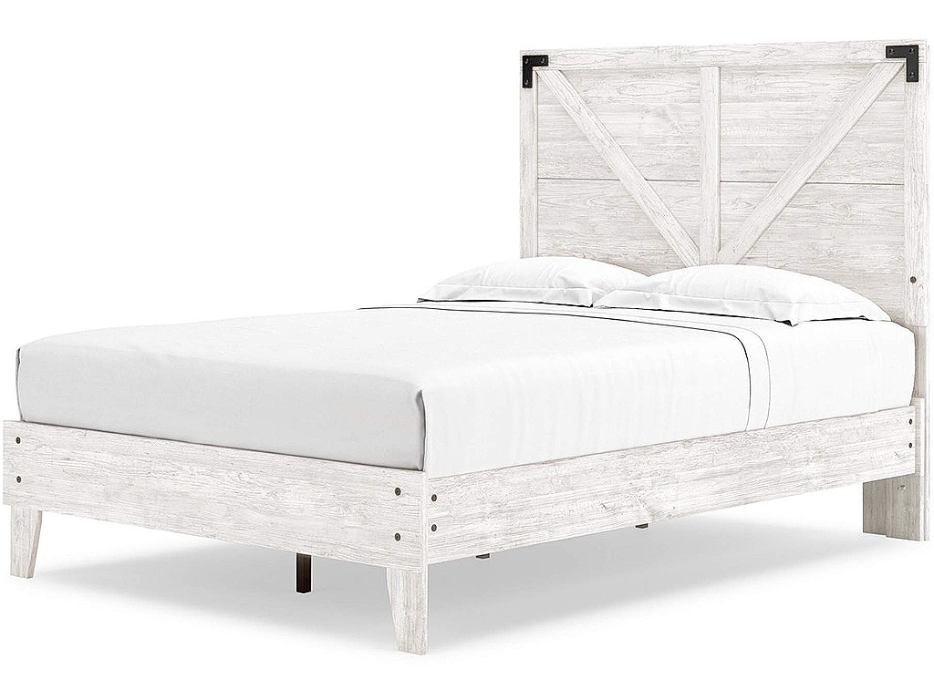 Shawburn Full Crossbuck Panel Platform Bed - image 3
