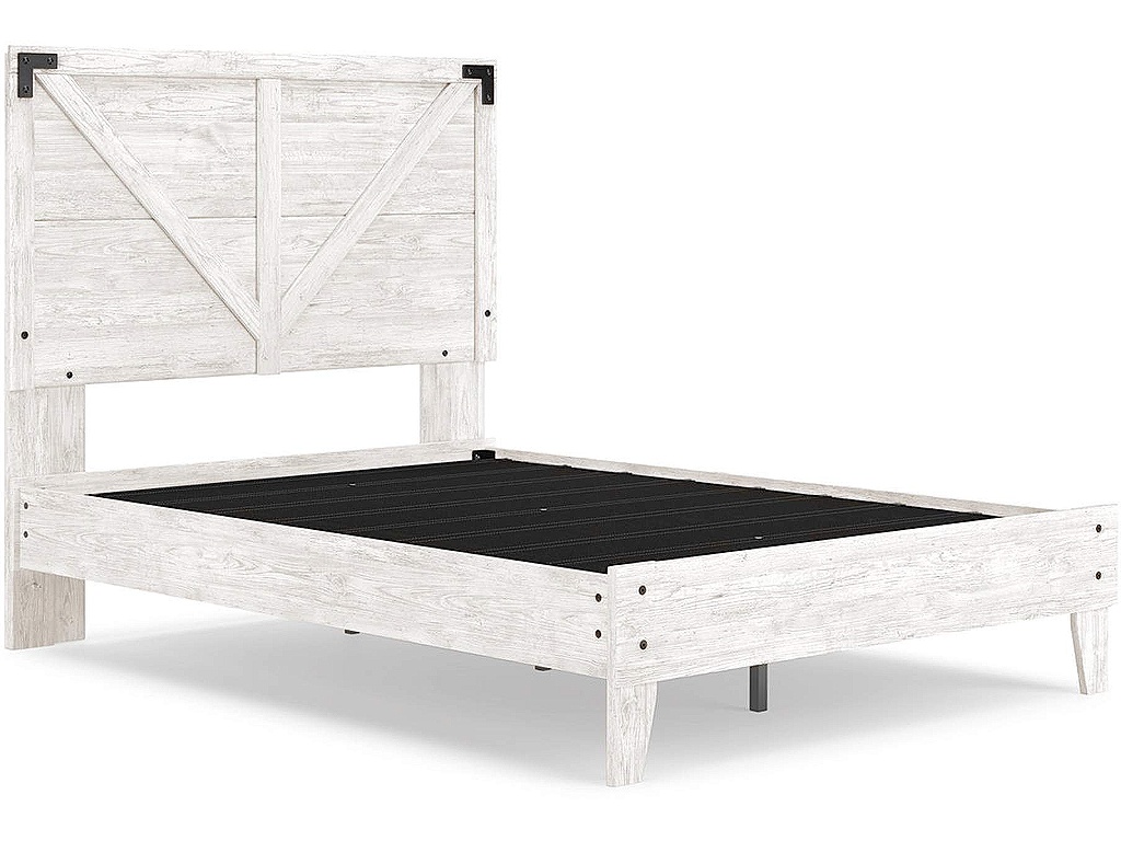 Shawburn Full Crossbuck Panel Platform Bed - image 1