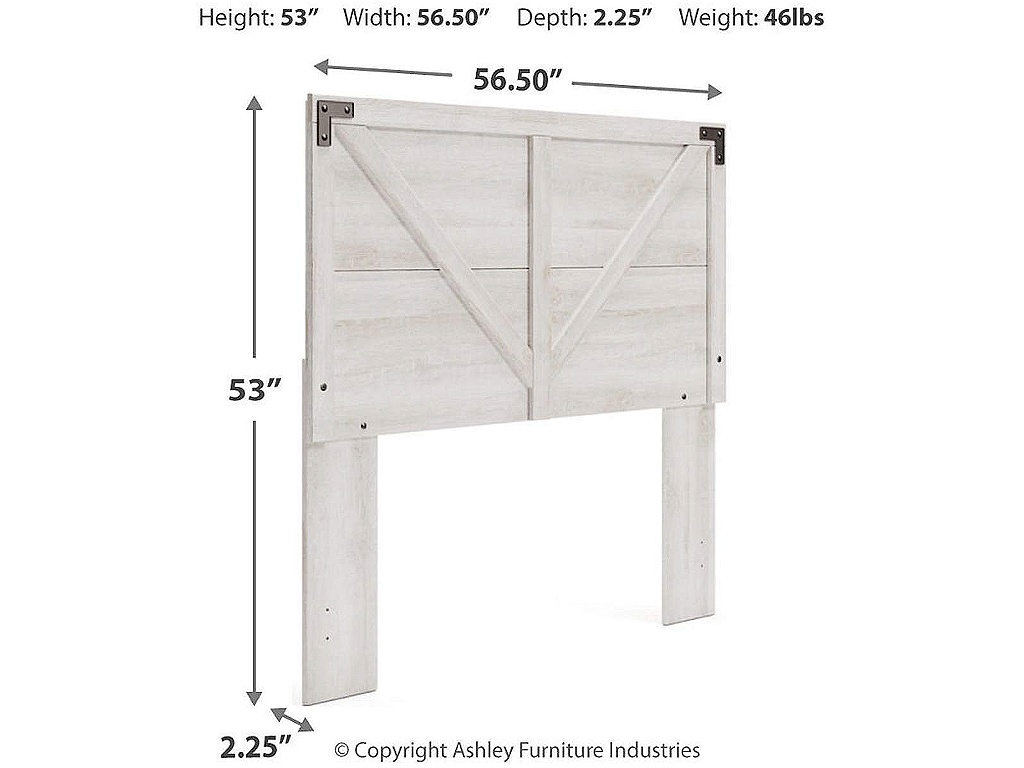 Shawburn Full Crossbuck Panel Headboard - image 3
