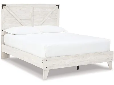 Shawburn Queen Crossbuck Panel Platform Bed