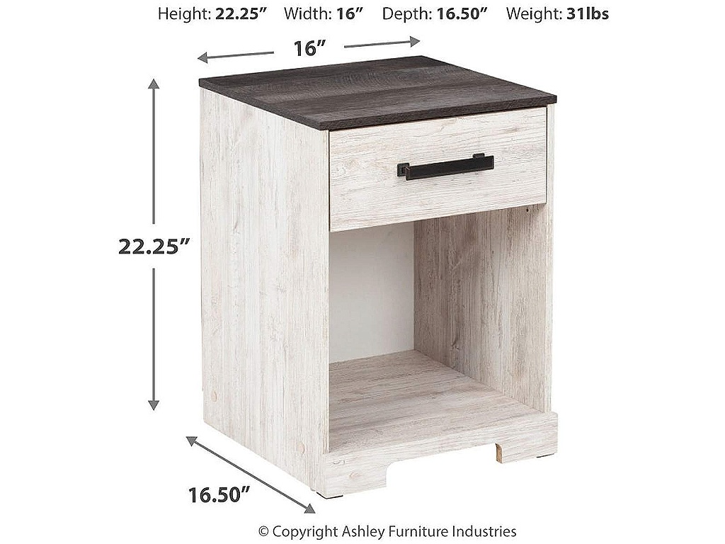 Shawburn Nightstand - image 3