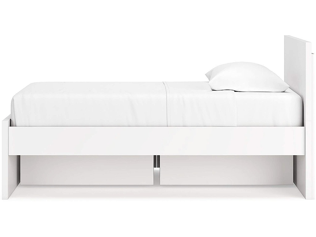 Onita Twin Panel Platform Bed with 1 Side Storage - image 7