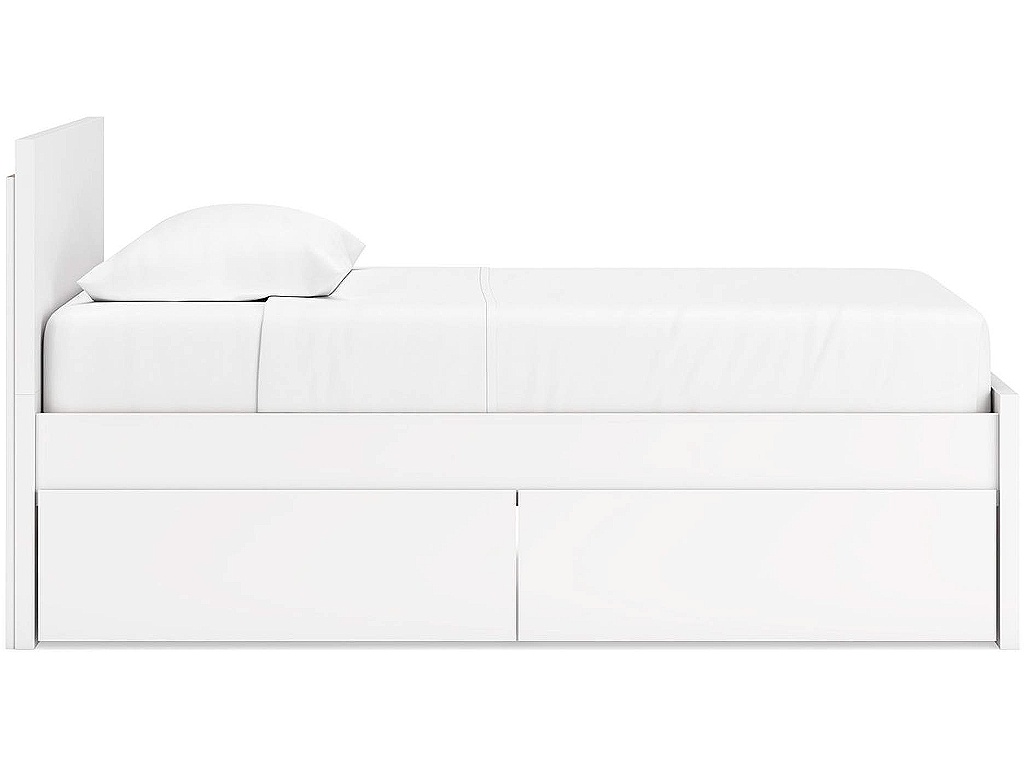 Onita Twin Panel Platform Bed with 1 Side Storage - image 8