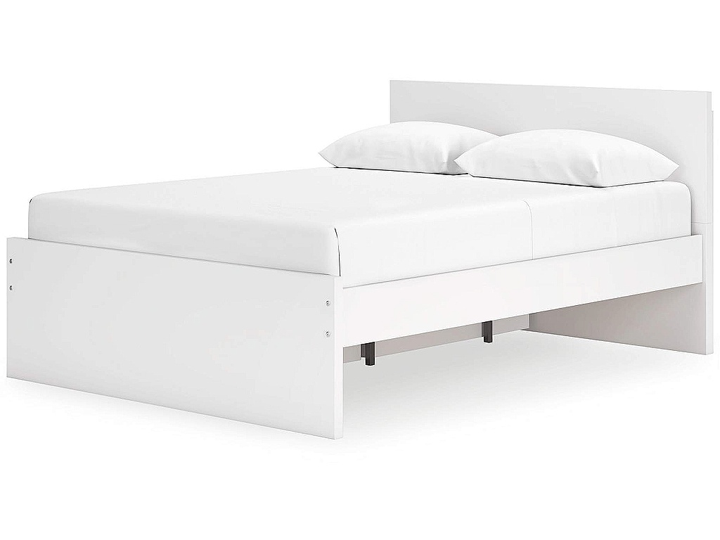 Onita Queen Panel Platform Bed with 1 Side Storage - image 1