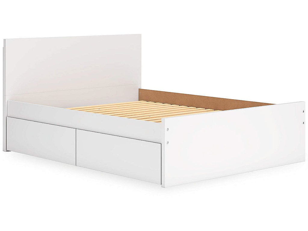 Onita Queen Panel Platform Bed with 1 Side Storage - image 2