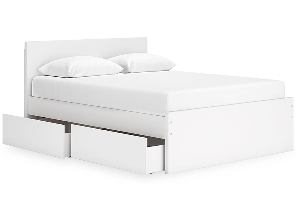 Onita Queen Panel Platform Bed with 2 Side Storage - image 4
