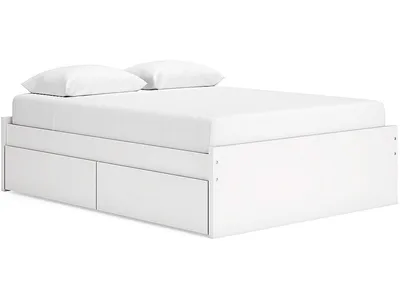 Onita Queen Platform Bed with 2 Side Storage