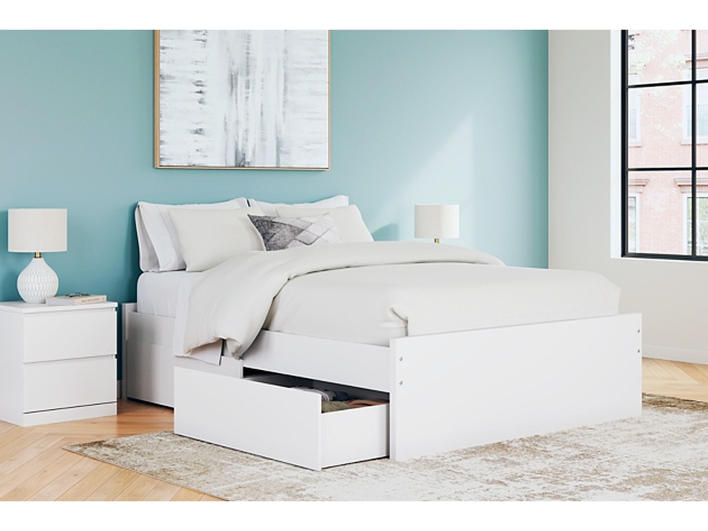Onita Queen Platform Bed with 2 Side Storage - image 9