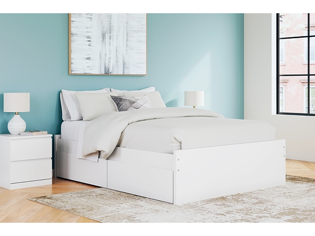 Onita Queen Platform Bed with 2 Side Storage - image 1