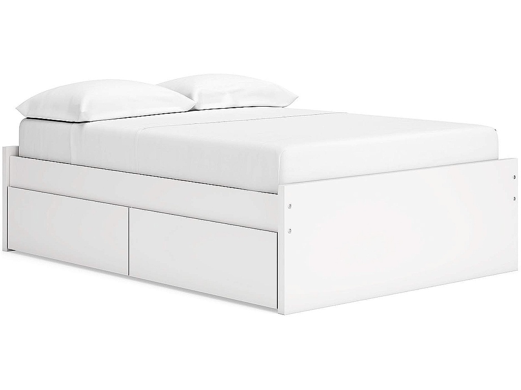 Onita Full Platform Bed with 1 Side Storage - main image