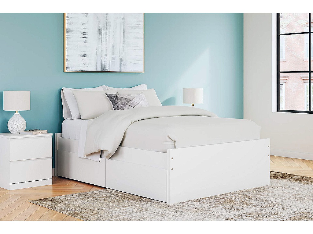 Onita Full Platform Bed with 2 Side Storage - image 1
