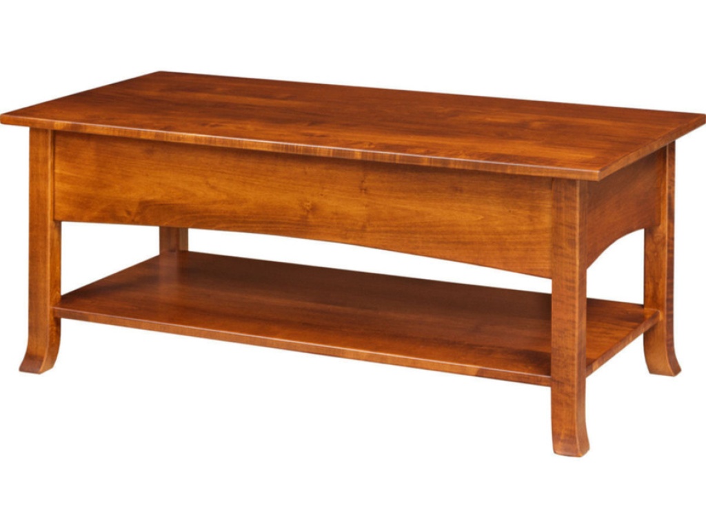 Elm Crest Furniture Coffee Table With Lift Top 713, alternate view 2