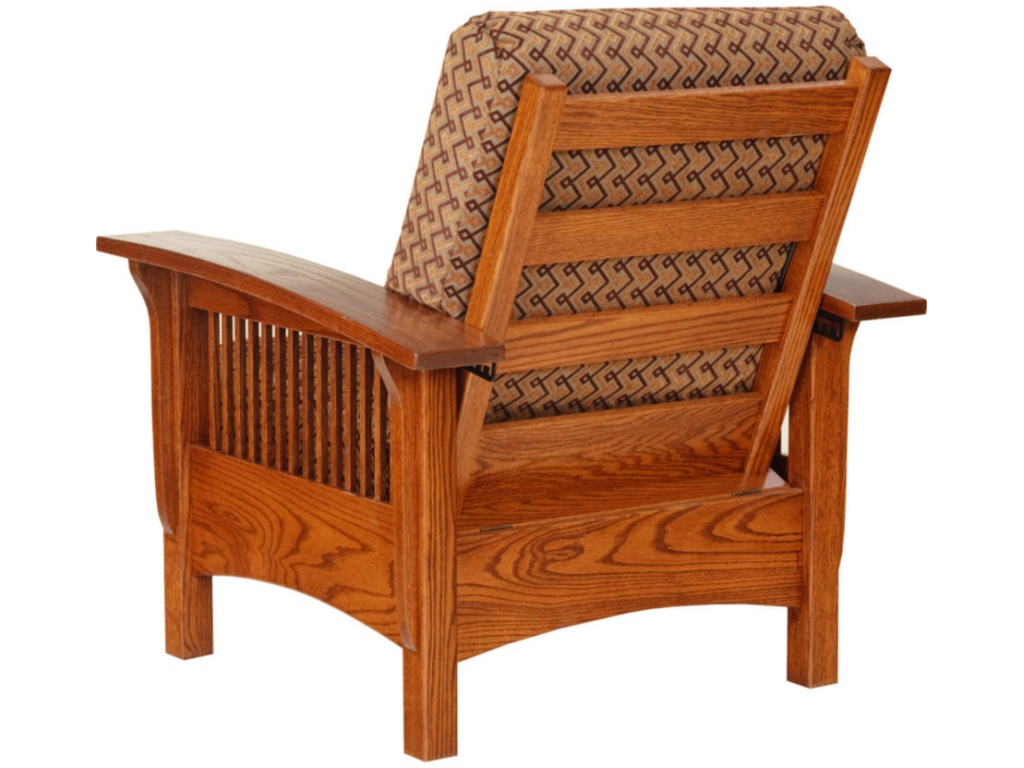Elm Crest Furniture Morris Chair 84, alternate view 2