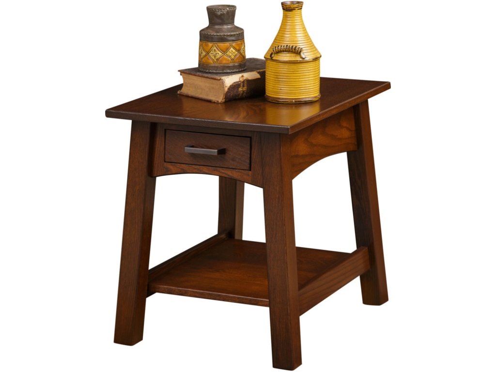 Elm Crest Furniture Sante Fe End Table 876, alternate view 1